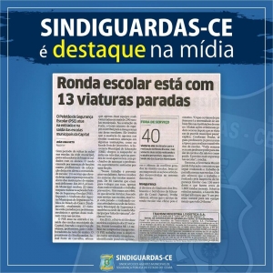 13 viaturas paradas e inseguranÃ§a aumenta nas Ã¡reas escolares de Fortaleza.